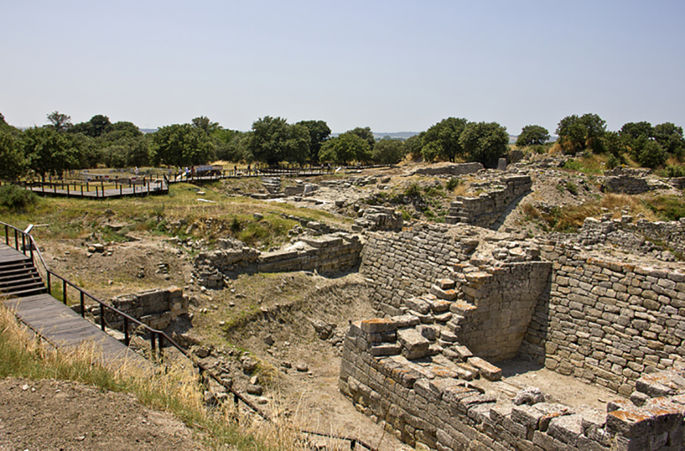 The ruins of Troy